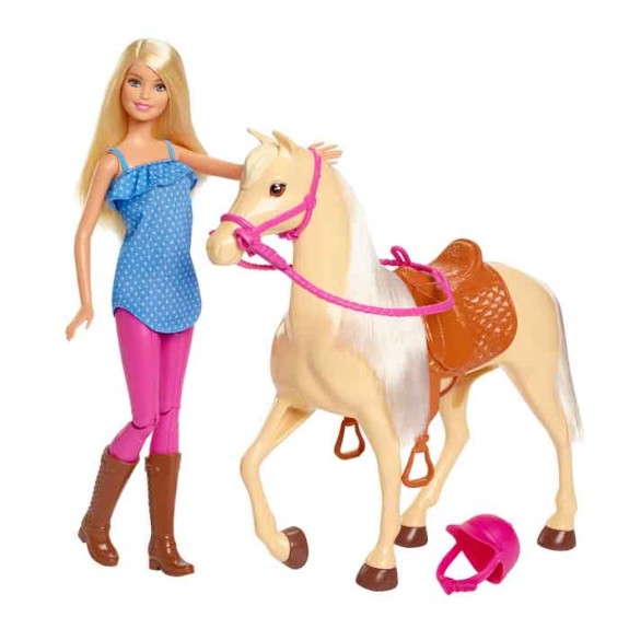 Barbie Doll & Horse