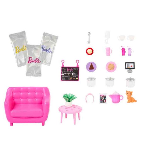 Barbie Self-care Tea Shop Playset