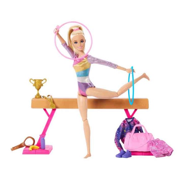 Barbie Gymnastics Playset - Refreshed