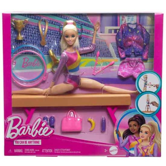 Barbie Gymnastics Playset - Refreshed