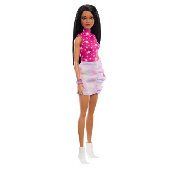 Barbie® Fashionistas® Doll - Rock Pink and Metallic