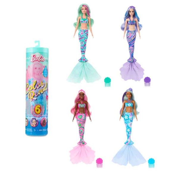 Color Reveal™ Barbie Deep Sea Mermaids Series