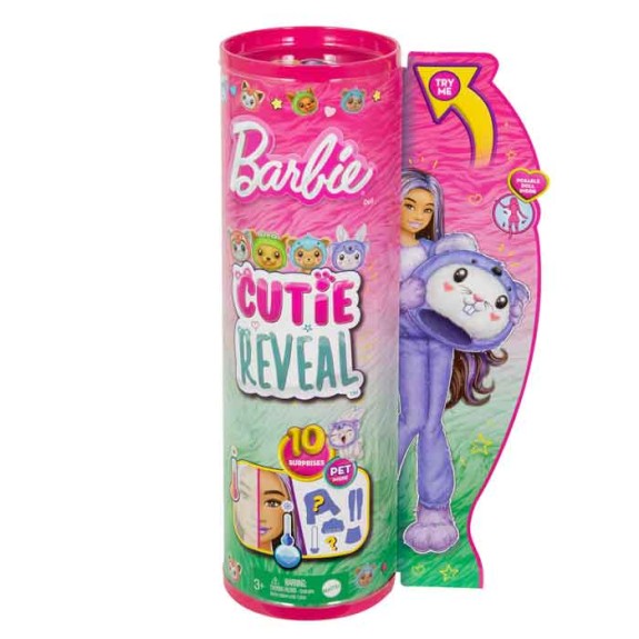 Barbie®️ Cutie Reveal Costume Cuties Series - Bunny in Koala