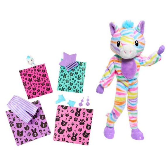 Barbie®️ Cutie Reveal Color Dream Series - Zebra