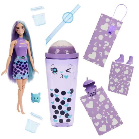 Barbie Pop! Reveal Juicy Bubble Tea Series - Taro Milk