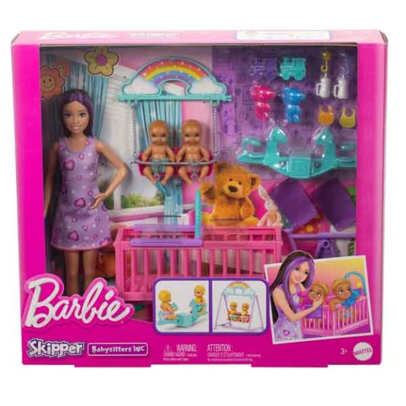 Barbie® Skipper™ Babysitters Inc.™ Nursury Twinning playset