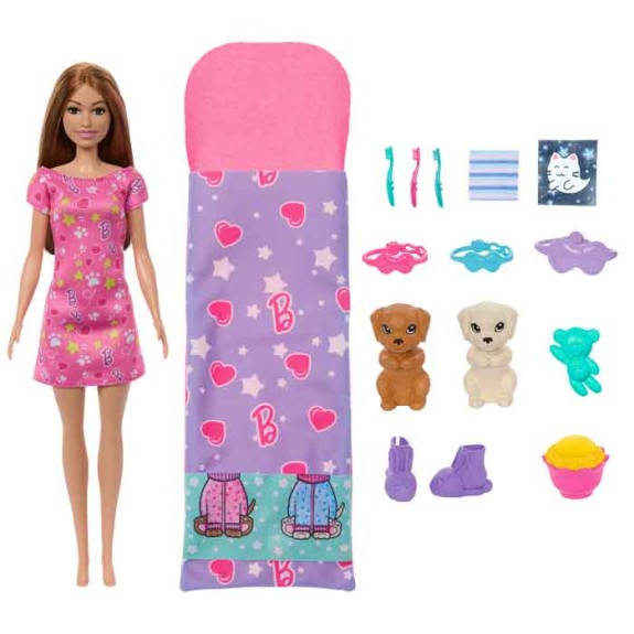 Barbie Puppy Slumber Party