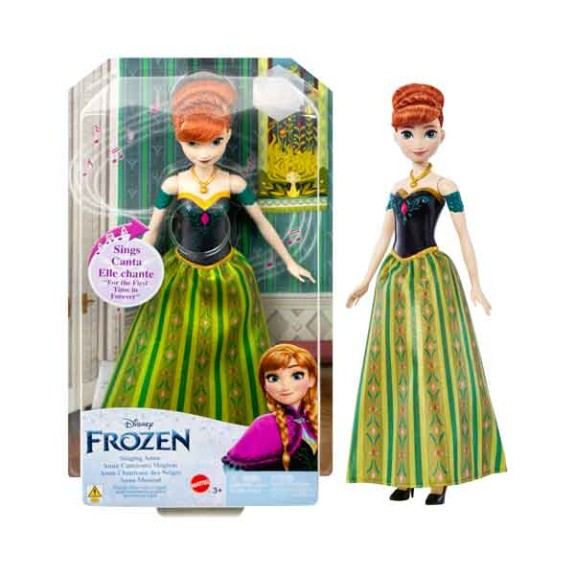 Frozen Fashion Dolls Singing Doll Anna - English