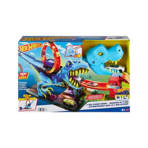 Hot Wheels City T-Rex Chomp Down