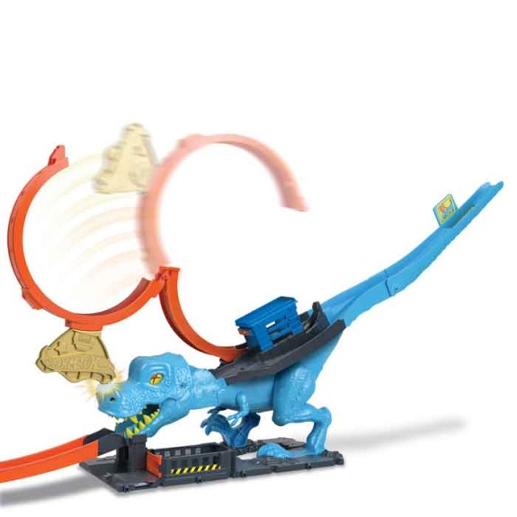 Hot Wheels City T-Rex Chomp Down