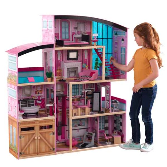 KIDKRAFT SHIMMER MANSION DOLLHOUSE