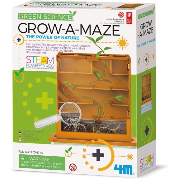 4M Kids Labs/Green Sci-Grow-A-Maze