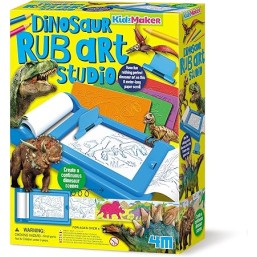 4M KidzMaker/Dinosaur Rub Art Studio