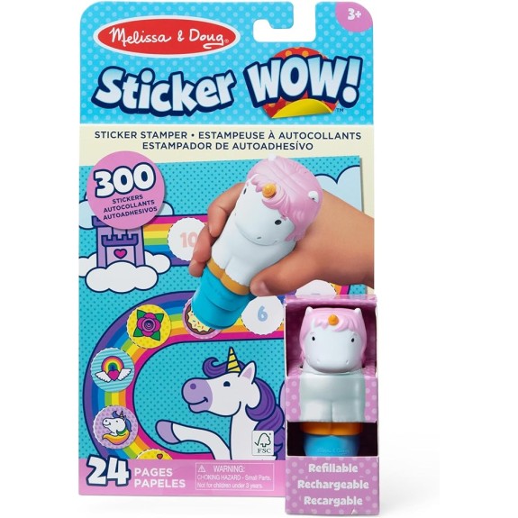 Sticker WOW! Sticker Stamper & Activity Pad - Unicorn