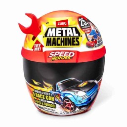 S001-METAL MACHINES-Speed Hero-SERIES 1-Helmet Playset-Shrink Wrap,4pcs/CTN