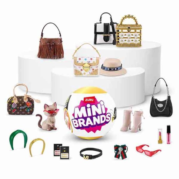 S001-MINI BRANDS-FASHION MINI BRANDS-SERIES 3,21pcs/Gravity PDQ,42pcs/CTN ,No Inner,STD Color Assortment