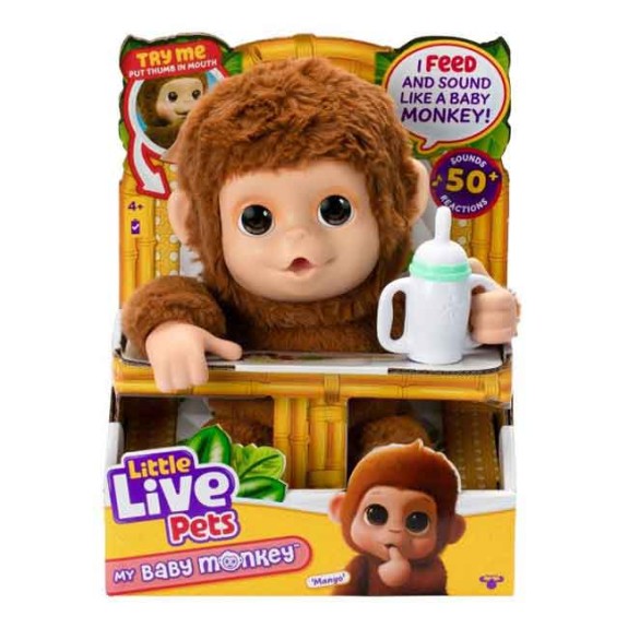 LLP MB MONKEY PLUSH S/PK