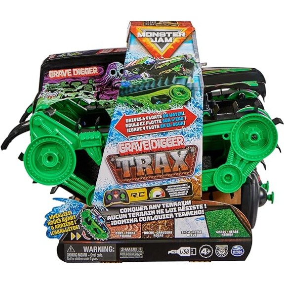 Monster Jam RC Grave Digger Trax