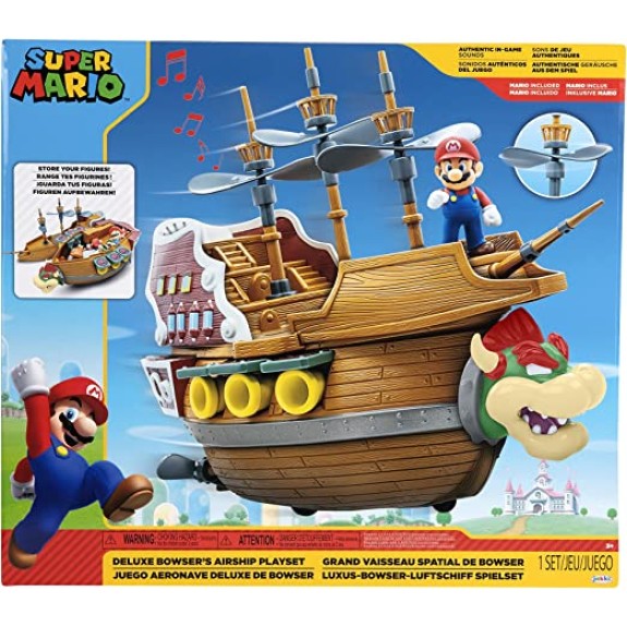 Nintendo Bowser's Airship Playset Dlx