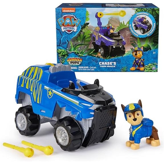 Paw Patrol Jungle Themed Vehicle Asst 1