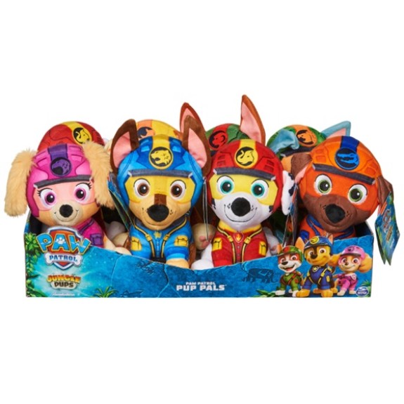 Paw Patrol Jungle Basic Plush Asst. CDU D