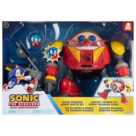 Sonic Giant Eggman Robot Battle Set