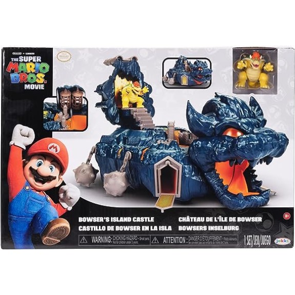 Nintendo Super Mario Movie Bowser's Island Castle