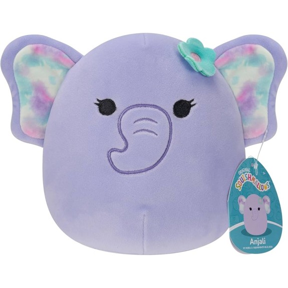 SQUISHMALLOWS Sqk-7.5In Sqshmlws Ltl Plush (Anjali Prpl Elephant)