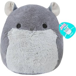 SQUISHMALLOWS Sqk-12In Fuzzamallows Med Plush Miper-Chinchilla