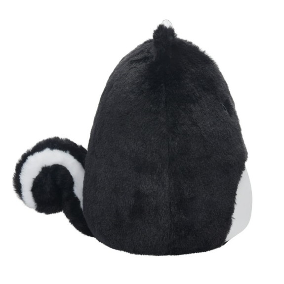 SQUISHMALLOWS Sqk-12In Fuzzamallows Med Plush Selma-B&W Skunk