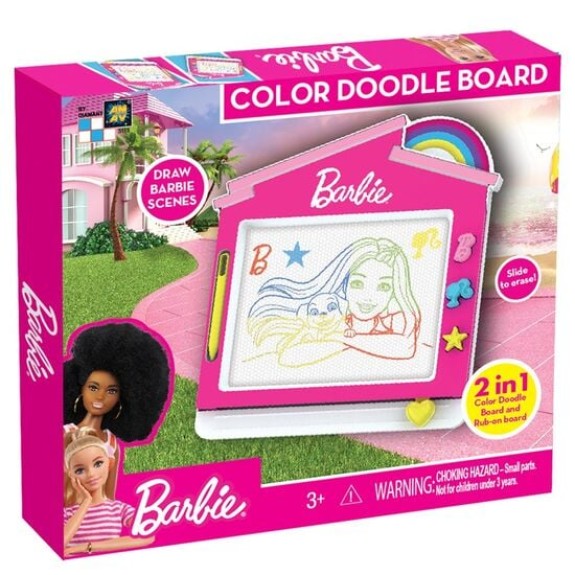 Barbie Color Magnetic Doodle Board