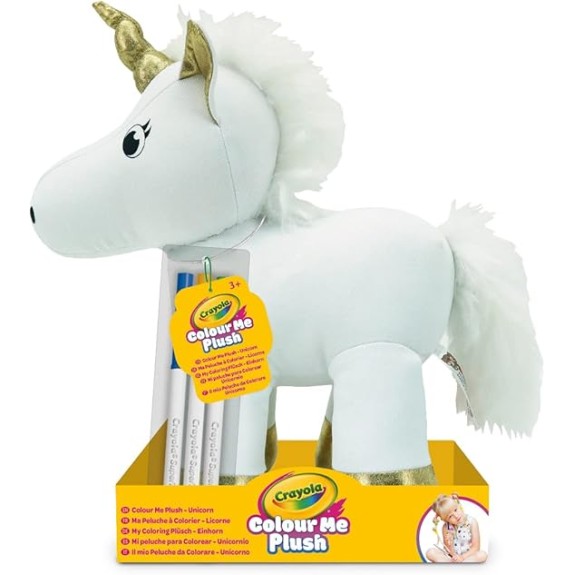 Crayola Colour Me Plush Unicorn