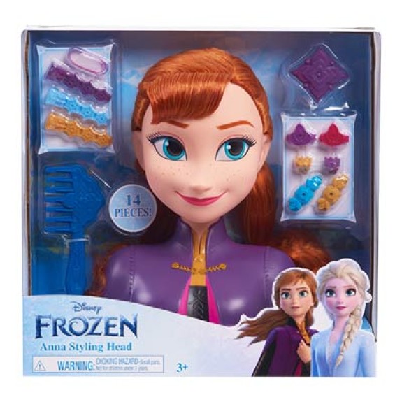 Disney Frozen 2 Basic Anna Styling Head