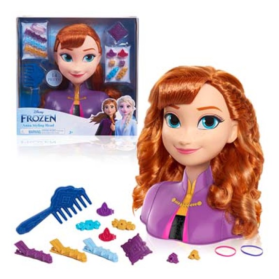 Disney Frozen 2 Basic Anna Styling Head