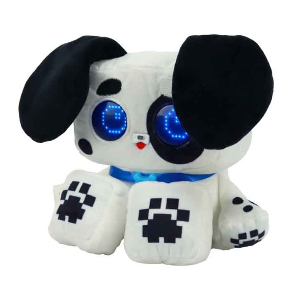 Pixel Hugs Electronic Plush (Black/White)