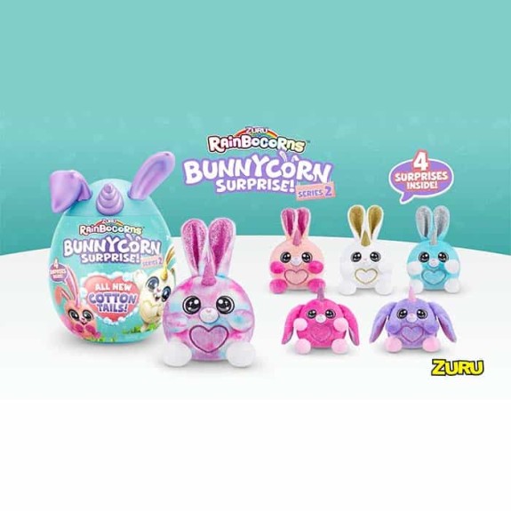 Rainbocorns Bunnycorn Surprise S2 Plush Mini PDQ