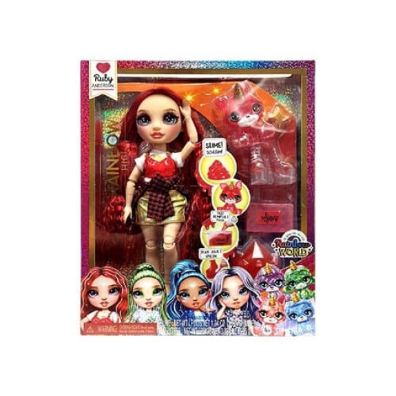 Rainbow High Classic Fashion Doll Ruby (Red)