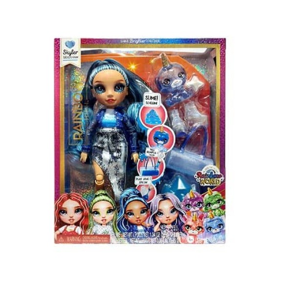 Rainbow High Classic Fashion Doll Skyler (Blue)