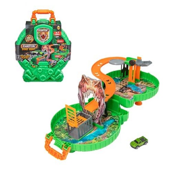 Teamsterz Dino Hunt Packaway Wheel (w/ 1 Car)